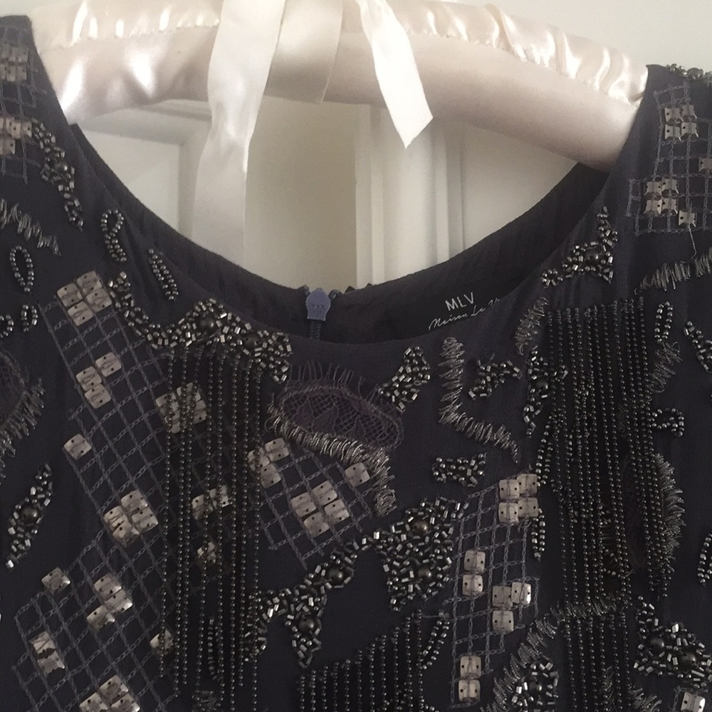 MLV sequin/lace ROMPER.